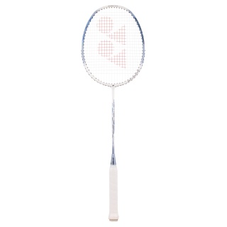 Yonex Badmintonschläger Nanoflare 001 Clear (grifflastig, flexibel) weiss - besaitet -